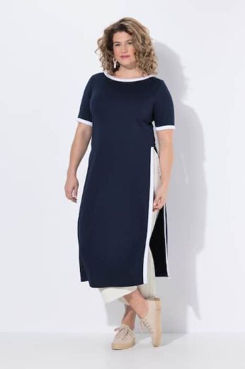 Moda za polnejše Haljina bez rukava s ukrasnim obrubom plus velikost, xxl, Ulla Popken in Johann Popken (JP1880)