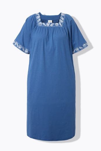 Moda za polnejše Haljina midi kratkih rukava plus velikost, xxl, Ulla Popken in Johann Popken (JP1880)