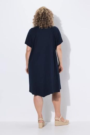 Moda za polnejše Haljina midi kratkih rukava pamučna plus velikost, xxl, Ulla Popken in Johann Popken (JP1880)