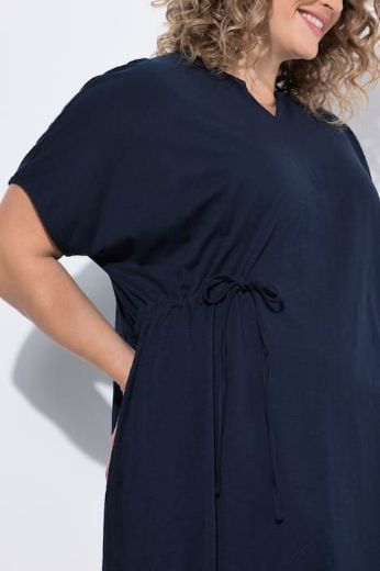 Moda za polnejše Haljina midi kratkih rukava pamučna plus velikost, xxl, Ulla Popken in Johann Popken (JP1880)