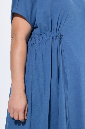 Moda za polnejše Haljina midi kratkih rukava pamučna plus velikost, xxl, Ulla Popken in Johann Popken (JP1880)