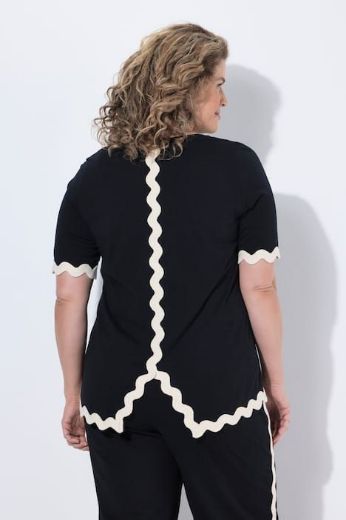 Moda za polnejše Majica kratkih rukava pamučna plus velikost, xxl, Ulla Popken in Johann Popken (JP1880)