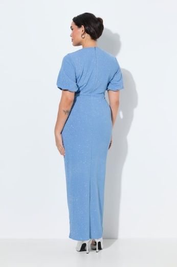 Moda za polnejše Haljina maxi kratkih rukava omotanog izgleda plus velikost, xxl, Ulla Popken in Johann Popken (JP1880)