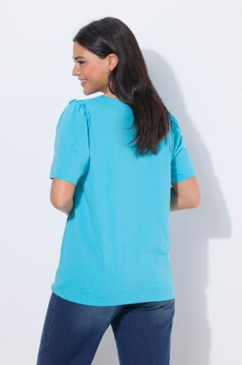 Moda za polnejše Majica kratkih rukava A kroja okruglog izreza plus velikost, xxl, Ulla Popken in Johann Popken (JP1880)