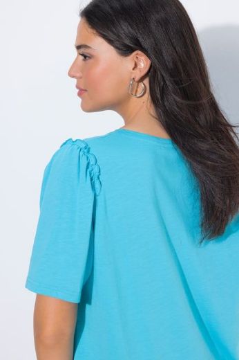 Moda za polnejše Majica kratkih rukava A kroja okruglog izreza plus velikost, xxl, Ulla Popken in Johann Popken (JP1880)