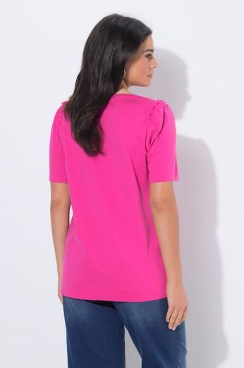 Moda za polnejše Majica kratkih rukava A kroja okruglog izreza plus velikost, xxl, Ulla Popken in Johann Popken (JP1880)