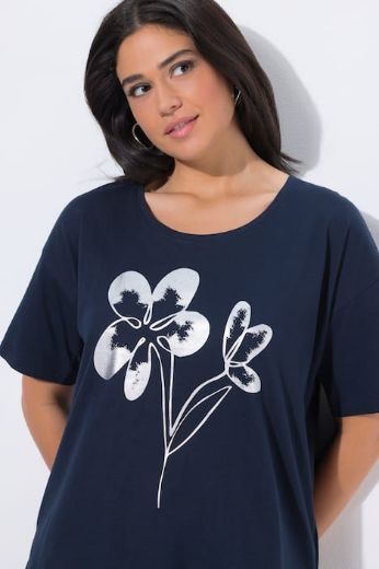 Moda za polnejše Majica kratkih rukava šireg kroja plus velikost, xxl, Ulla Popken in Johann Popken (JP1880)