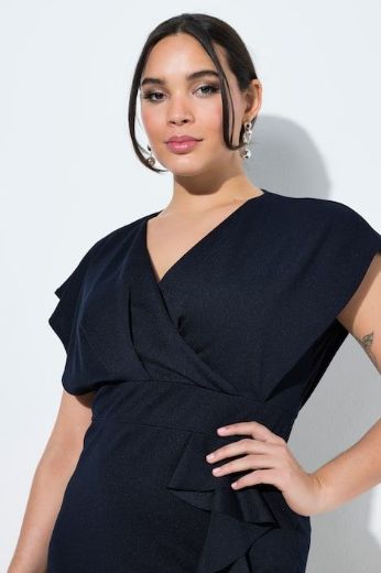 Moda za polnejše Bodi bez rukava V izreza plus velikost, xxl, Ulla Popken in Johann Popken (JP1880)