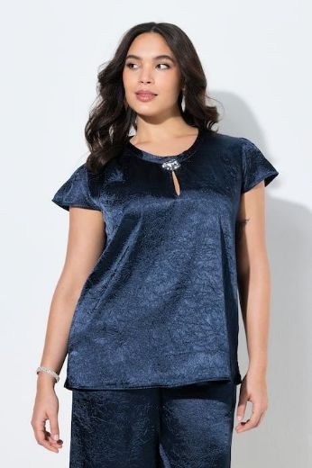 Moda za polnejše Bluza kratkih rukava A kroja plus velikost, xxl, Ulla Popken in Johann Popken (JP1880)