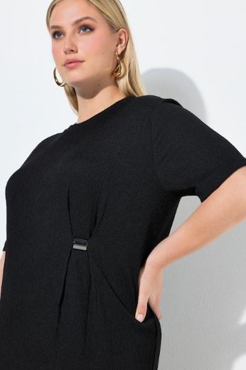 Moda za polnejše Haljina midi kratkih rukava plus velikost, xxl, Ulla Popken in Johann Popken (JP1880)