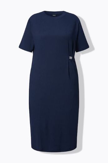 Moda za polnejše Haljina midi kratkih rukava plus velikost, xxl, Ulla Popken in Johann Popken (JP1880)