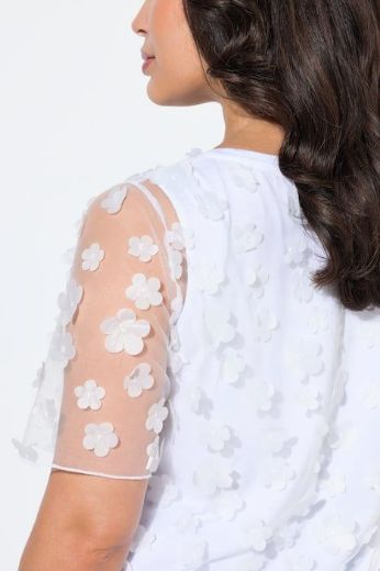 Moda za polnejše Majica kratkih rukava okruglog izreza plus velikost, xxl, Ulla Popken in Johann Popken (JP1880)