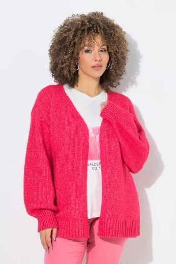 Moda za polnejše Kardigan pleteni otvorenog kroja plus velikost, xxl, Ulla Popken in Johann Popken (JP1880)