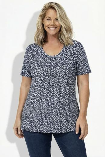 Moda za polnejše Majica kratkih rukava A kroja plus velikost, xxl, Ulla Popken in Johann Popken (JP1880)