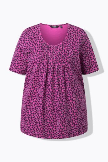 Moda za polnejše Majica kratkih rukava A kroja plus velikost, xxl, Ulla Popken in Johann Popken (JP1880)