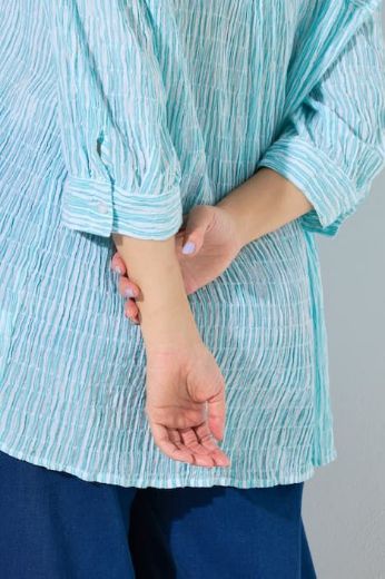 Moda za polnejše Bluza 3/4 rukava A kroja plus velikost, xxl, Ulla Popken in Johann Popken (JP1880)