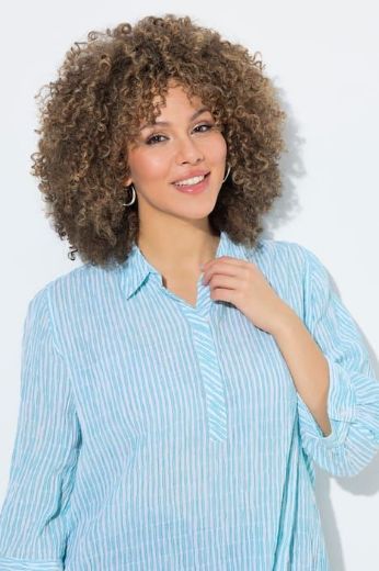 Moda za polnejše Bluza 3/4 rukava A kroja plus velikost, xxl, Ulla Popken in Johann Popken (JP1880)