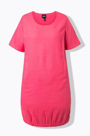 Moda za polnejše Haljina midi kratkih rukava A kroja plus velikost, xxl, Ulla Popken in Johann Popken (JP1880)