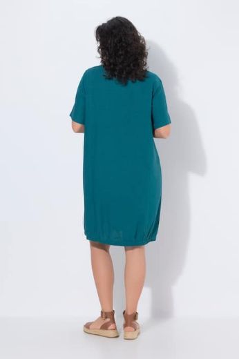 Moda za polnejše Haljina midi kratkih rukava A kroja plus velikost, xxl, Ulla Popken in Johann Popken (JP1880)