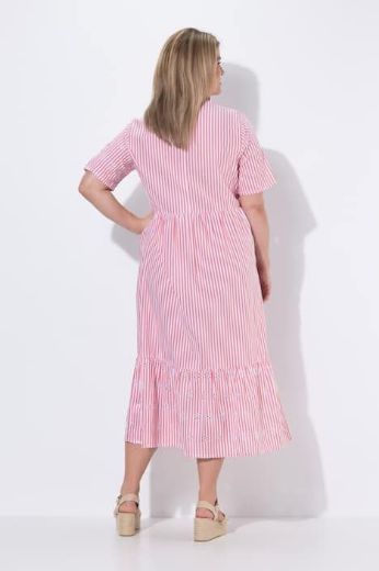 Moda za polnejše Haljina maxi kratkih rukava A kroja plus velikost, xxl, Ulla Popken in Johann Popken (JP1880)