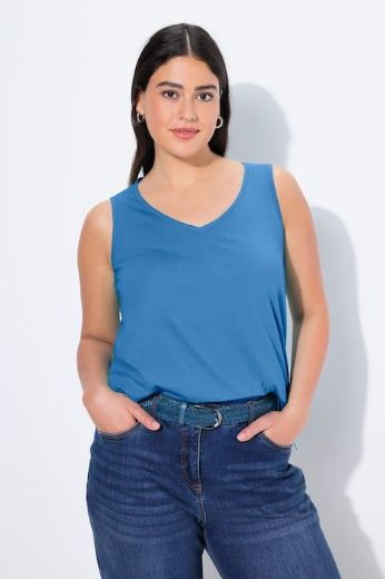 Moda za polnejše Top V ovratnika plus velikost, xxl, Ulla Popken in Johann Popken (JP1880)