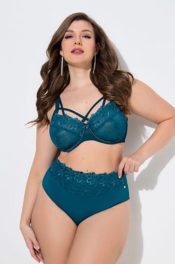 Moda za polnejše Gaćice s dodatkom čipke plus velikost, xxl, Ulla Popken in Johann Popken (JP1880)