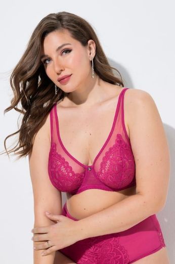 Moda za polnejše Grudnjak sa žicom i čipkom plus velikost, xxl, Ulla Popken in Johann Popken (JP1880)