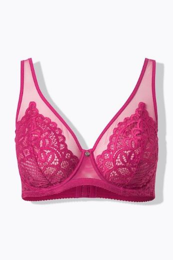 Moda za polnejše Grudnjak sa žicom i čipkom plus velikost, xxl, Ulla Popken in Johann Popken (JP1880)