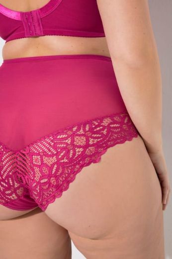 Moda za polnejše Gaćice maxi s čipkom plus velikost, xxl, Ulla Popken in Johann Popken (JP1880)