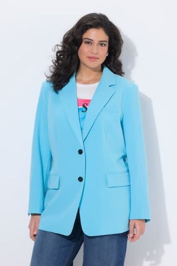 Moda za polnejše Sako klasični s dva gumba plus velikost, xxl, Ulla Popken in Johann Popken (JP1880)