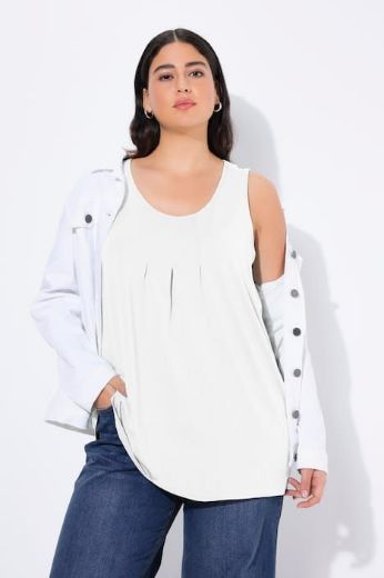 Moda za polnejše Top A kroja plus velikost, xxl, Ulla Popken in Johann Popken (JP1880)