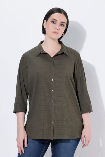 Moda za polnejše Košulja 3/4 rukavi plus velikost, xxl, Ulla Popken in Johann Popken (JP1880)