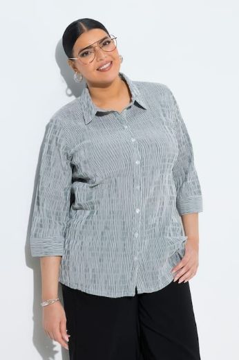 Moda za polnejše Košulja  3/4 rukavi s otvorima plus velikost, xxl, Ulla Popken in Johann Popken (JP1880)