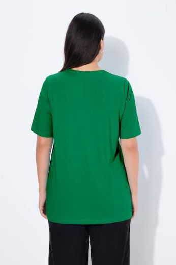 Moda za polnejše Majica A kroj V ovratnik plus velikost, xxl, Ulla Popken in Johann Popken (JP1880)