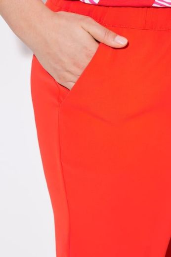 Moda za polnejše Hlače ravnog kroja nogavica s vezanjem u struku plus velikost, xxl, Ulla Popken in Johann Popken (JP1880)