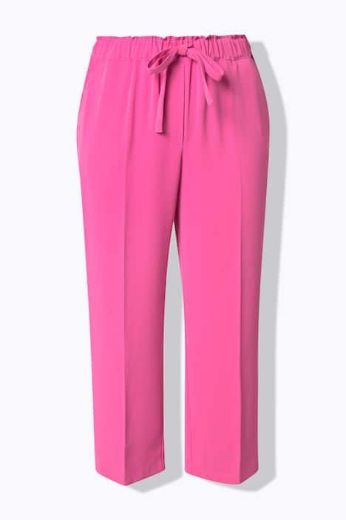 Moda za polnejše Hlače ravnog kroja nogavica s vezanjem u struku plus velikost, xxl, Ulla Popken in Johann Popken (JP1880)