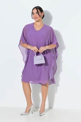 Moda za polnejše Haljina elegantna  s dekorativnim ukrasima na ramenima plus velikost, xxl, Ulla Popken in Johann Popken (JP1880)