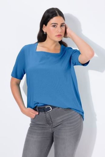 Moda za polnejše Majica kratkih rukava A kroja plus velikost, xxl, Ulla Popken in Johann Popken (JP1880)