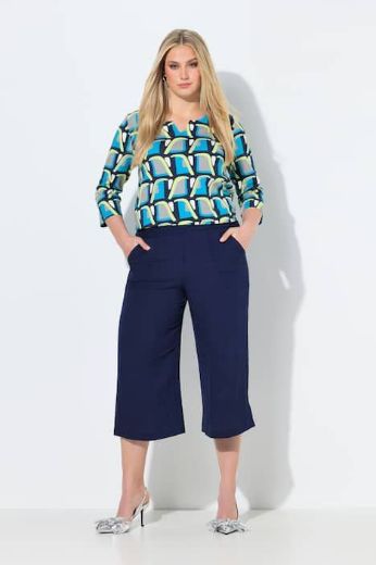 Moda za polnejše Hlače lagane šireg kroja nogavica plus velikost, xxl, Ulla Popken in Johann Popken (JP1880)