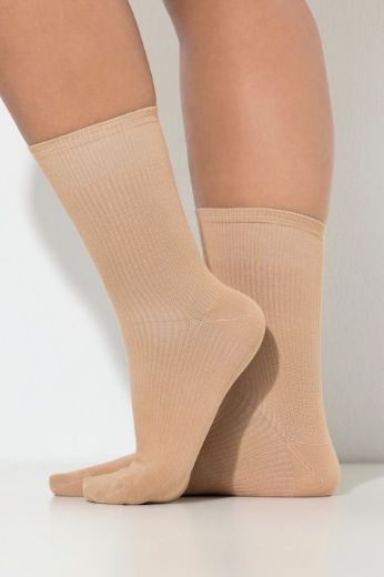 Moda za polnejše Čarape kompresijske plus velikost, xxl, Ulla Popken in Johann Popken (JP1880)