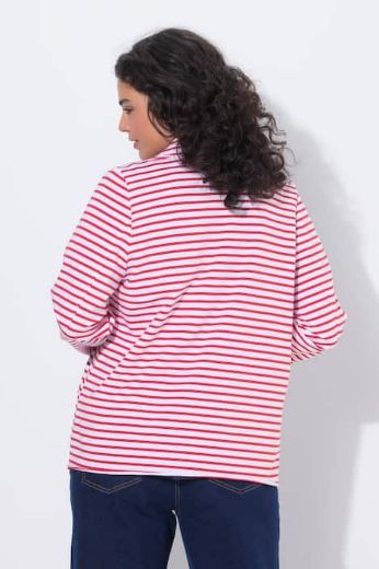 Moda za polnejše Sako na pruge plus velikost, xxl, Ulla Popken in Johann Popken (JP1880)