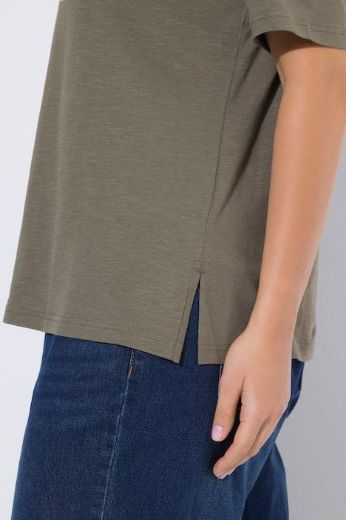 Moda za polnejše Majica kratkih rukava V ovratnika plus velikost, xxl, Ulla Popken in Johann Popken (JP1880)