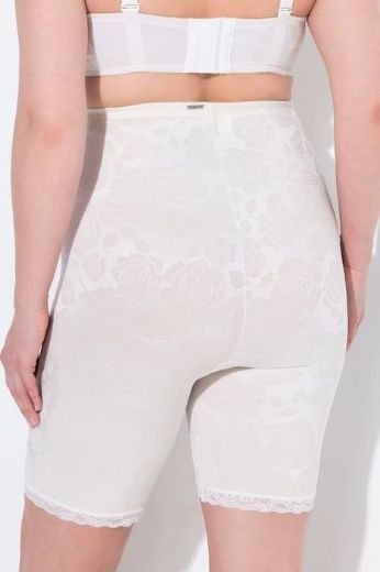 Moda za polnejše Gaće visokog struka produženih nogavica s dodatkom čipke plus velikost, xxl, Ulla Popken in Johann Popken (JP1880)