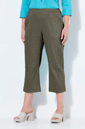 Moda za polnejše Hlače skraćenih širokih nogavica plus velikost, xxl, Ulla Popken in Johann Popken (JP1880)