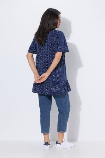 Moda za polnejše Majica kratkih rukava V izrez plus velikost, xxl, Ulla Popken in Johann Popken (JP1880)