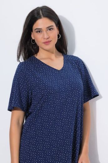 Moda za polnejše Majica kratkih rukava V izrez plus velikost, xxl, Ulla Popken in Johann Popken (JP1880)