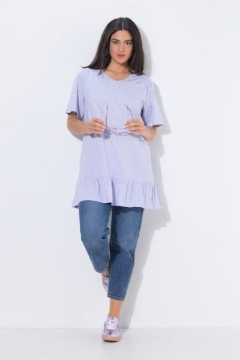 Moda za polnejše Majica kratkih rukava V izrez plus velikost, xxl, Ulla Popken in Johann Popken (JP1880)