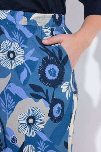 Moda za polnejše Hlače širokih skraćenih nogavica plus velikost, xxl, Ulla Popken in Johann Popken (JP1880)