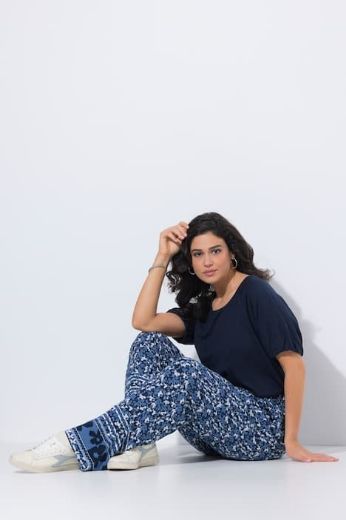 Moda za polnejše Hlače širokih nogavica plus velikost, xxl, Ulla Popken in Johann Popken (JP1880)