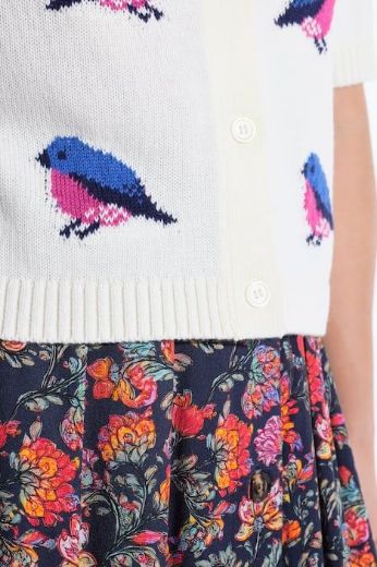 Moda za polnejše Kardigan kratkih rukava V izreza plus velikost, xxl, Ulla Popken in Johann Popken (JP1880)